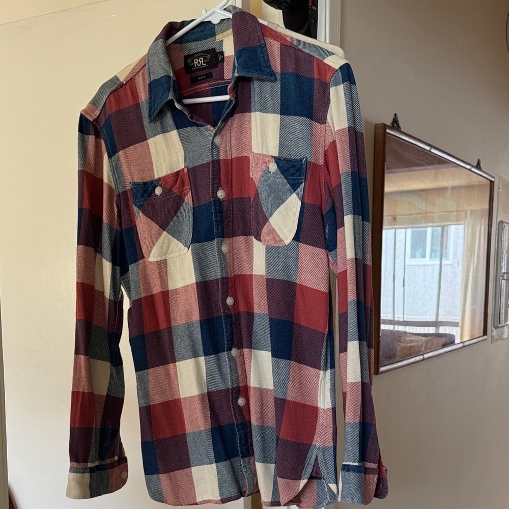 Ralph Lauren Double RL Multicolor Plaid Shirt - Picture 3 of 4